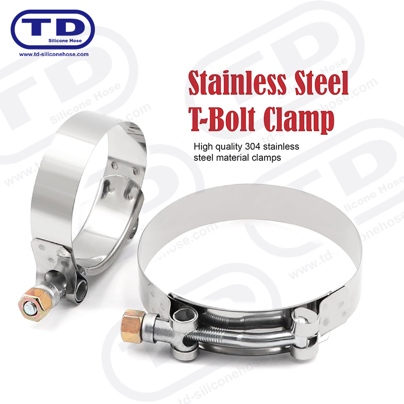 Zware t-bolt siliconen slangklem