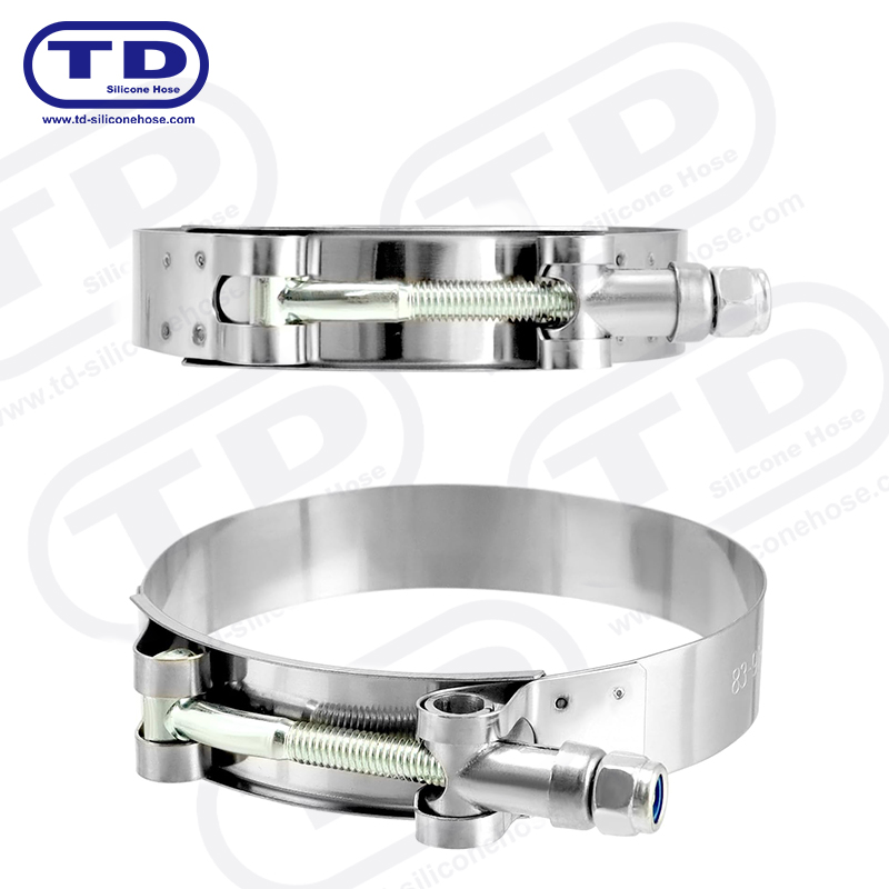Zware t-bolt siliconen slangklem