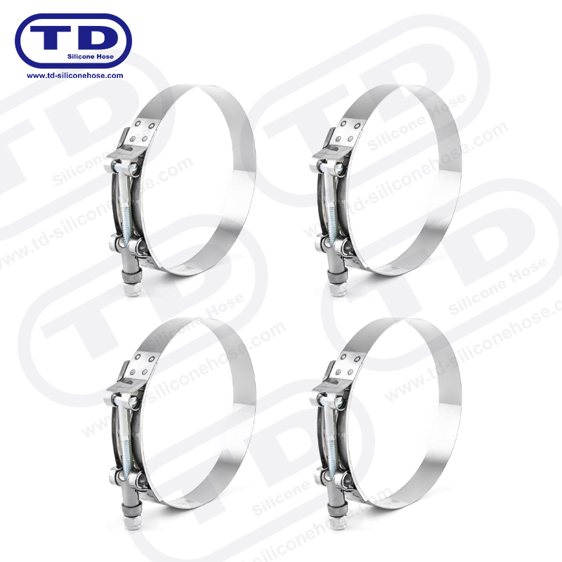 Zware t-bolt siliconen slangklem