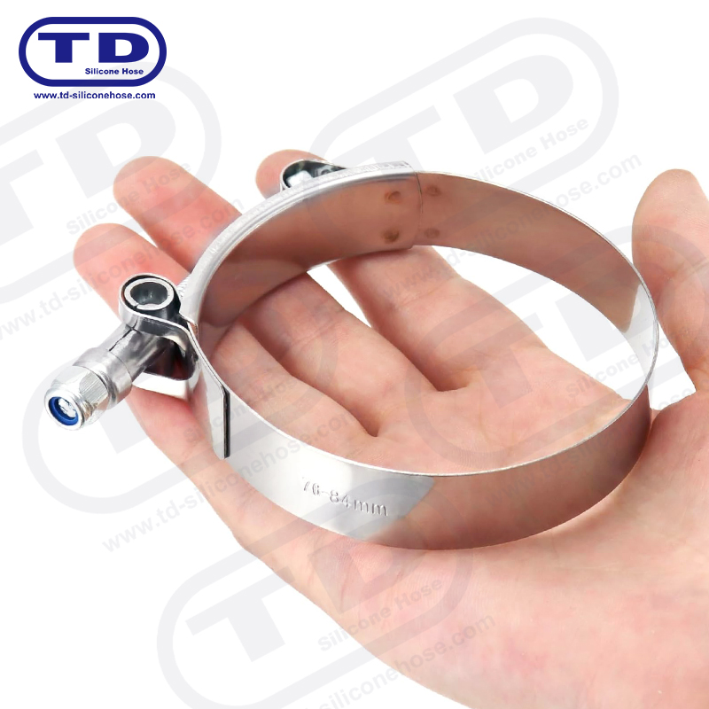 Zware t-bolt siliconen slangklem