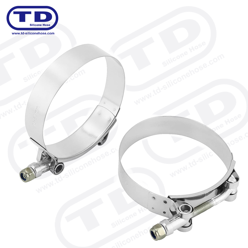 Zware t-bolt siliconen slangklem