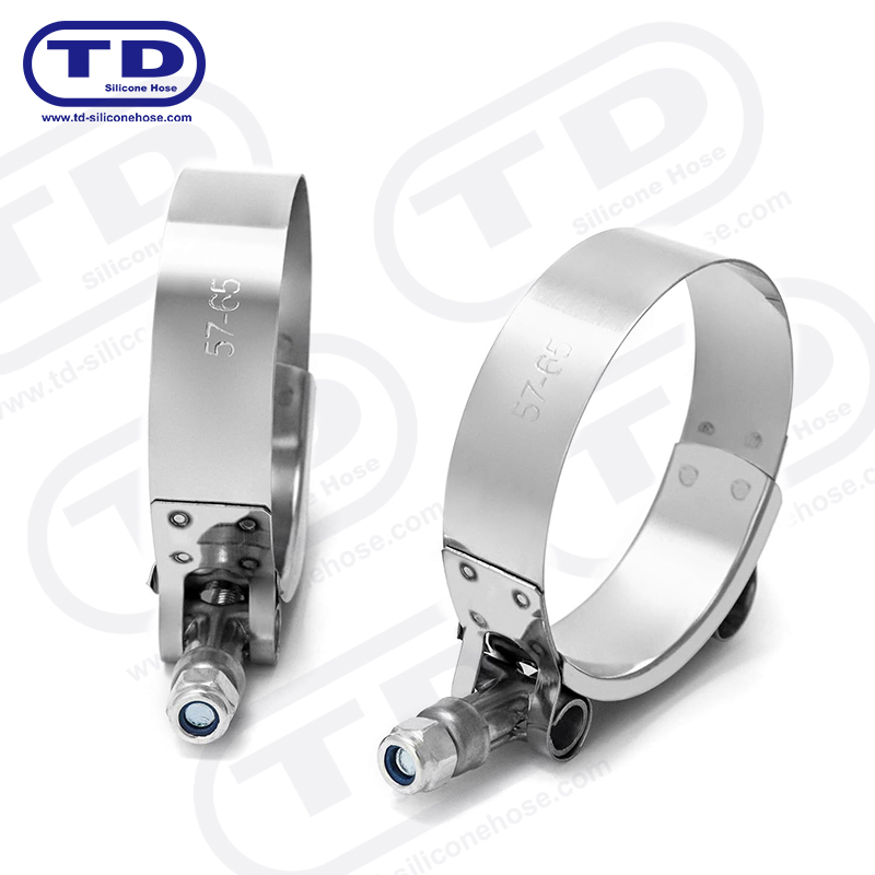 Zware t-bolt siliconen slangklem