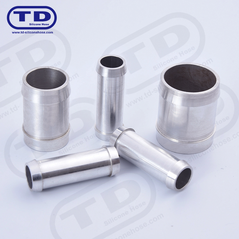 Aluminium passen voor siliconenslang