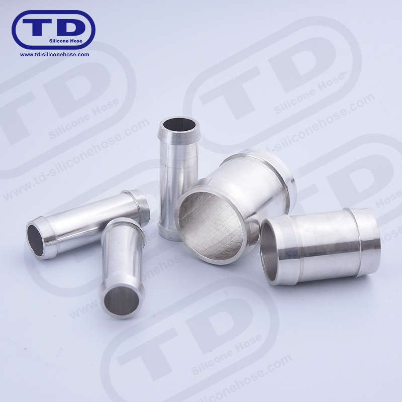 Aluminium passen voor siliconenslang